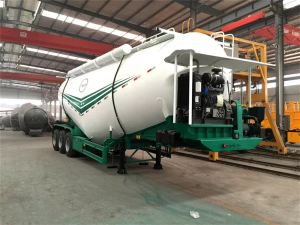21000liters V shape Sulfuric acid tank semi trailers