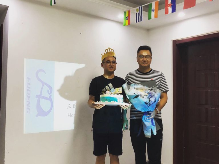 Celebrate third anniversary of colleague