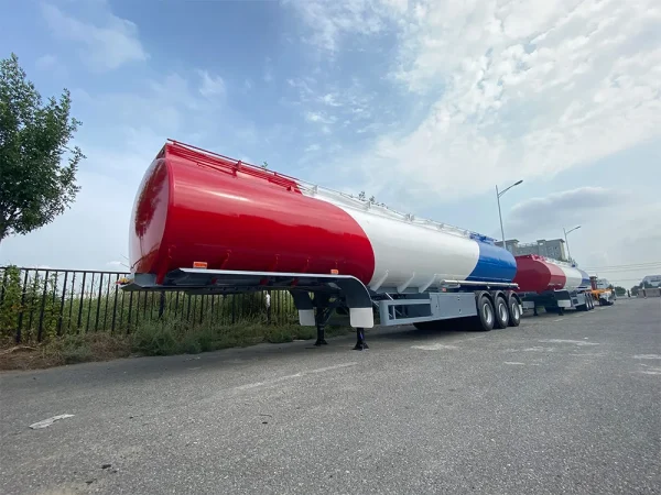 42000L Aluminum fuel Tank trailer