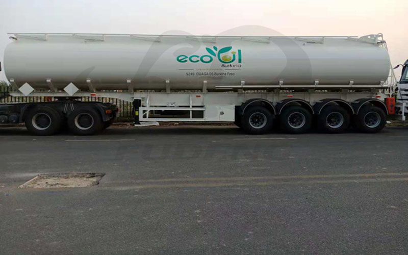 4 axles carbon steel trailer