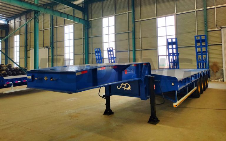 Low Bed Trailers For Sale In African Market