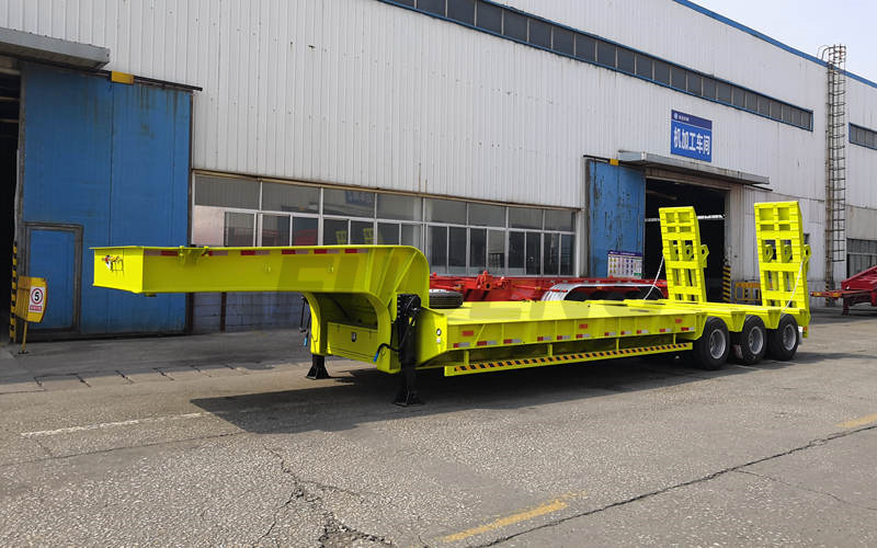 low loader trailer