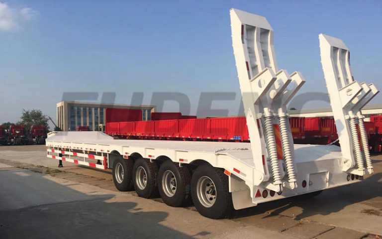 How to maintain low bed semi trailer