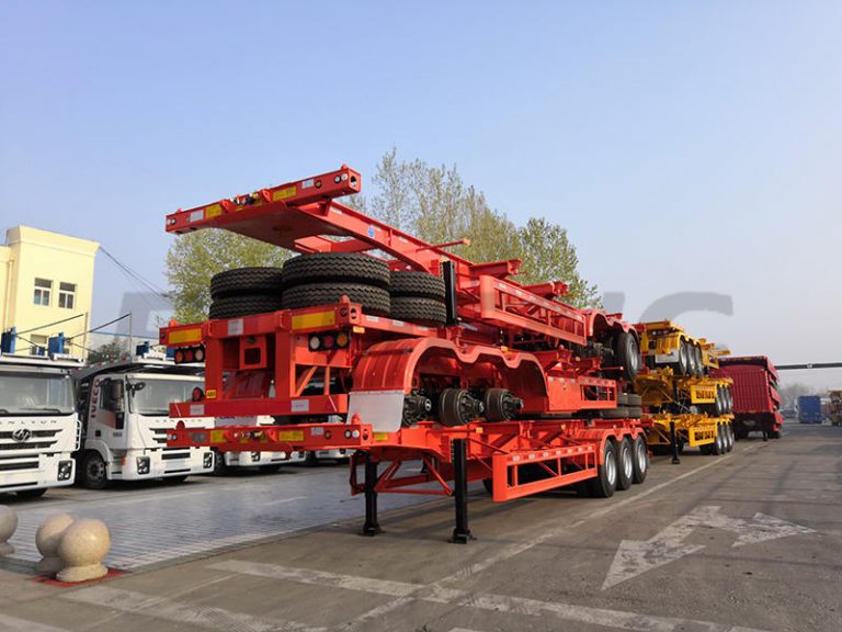 2 Axle Skeleton Full Trailer for sale