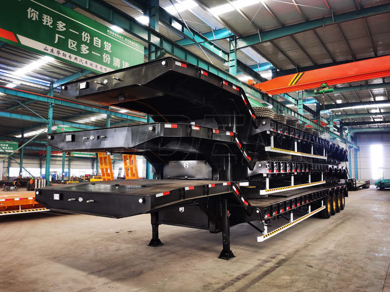 4 axles lowbed trailer (2)