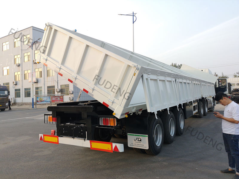 Tri Axle Dump Semi Srailer
