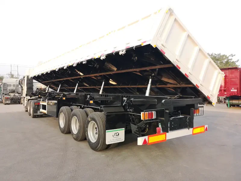 Tri Axle Dump Semi Srailer