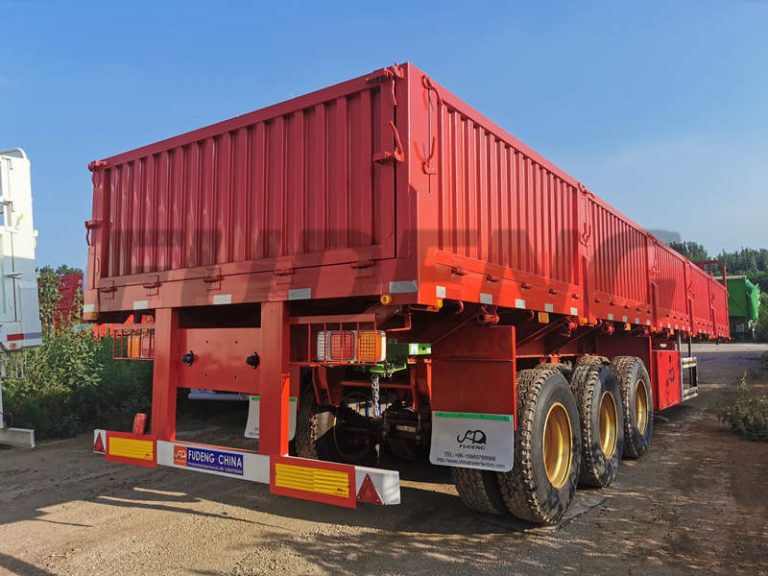 FUDENG 60 Ton DropSide Trailer
