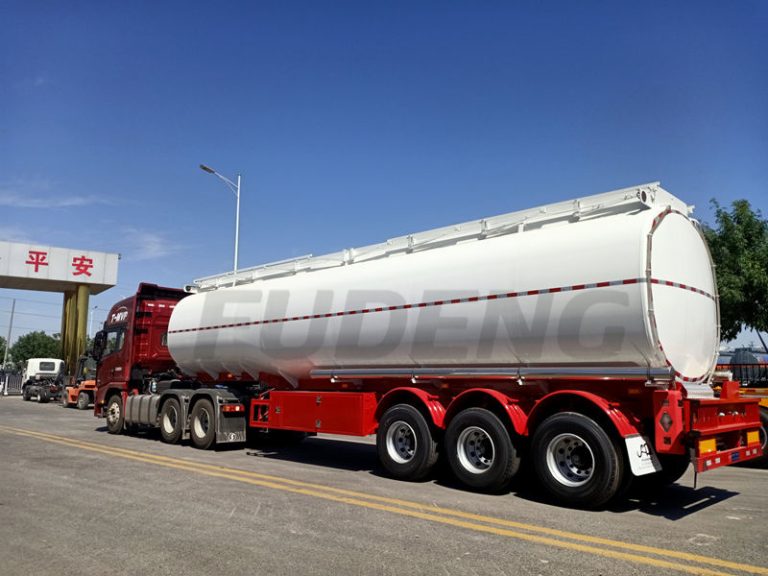 How long is a fuel tank trailer?