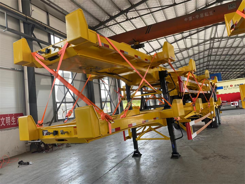 skeleton chassis trailer