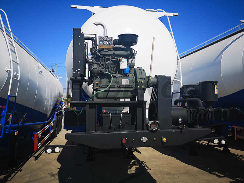 3 Axle Bulk Cement Tank Trailer