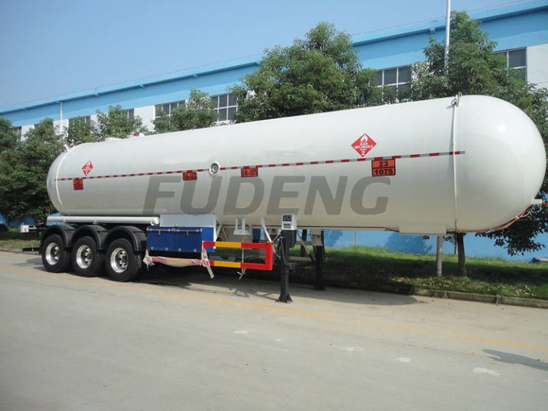 Liquefied Gas Tanker truck