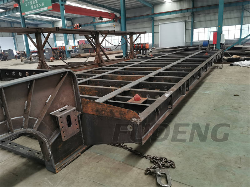 80 ton semi lowbed trailer