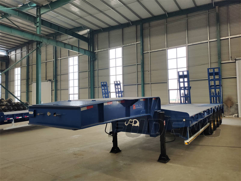 80 ton semi lowbed trailer
