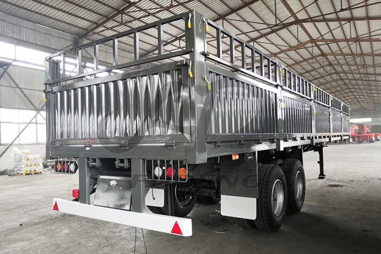 2 Axle 40 Tons Fence Bulk Cargo Trailer
