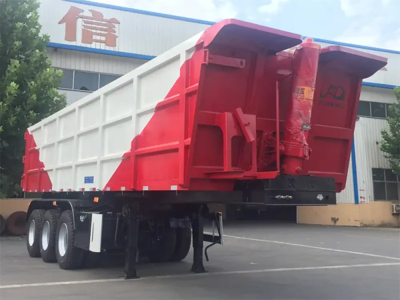 3 Axle Tipper Trailer For Sale