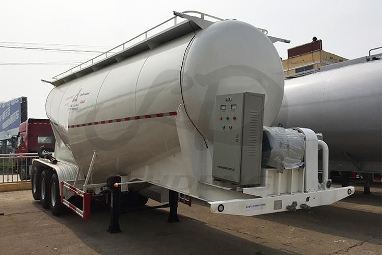 Bulker Cement Tank Trailer With Electric Power