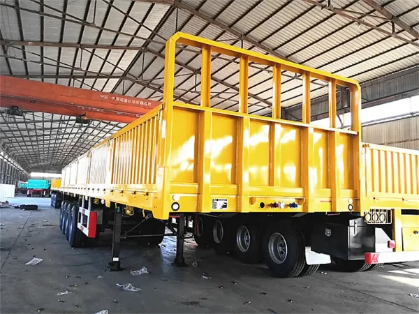 80Tons Dropside Semi Trailer