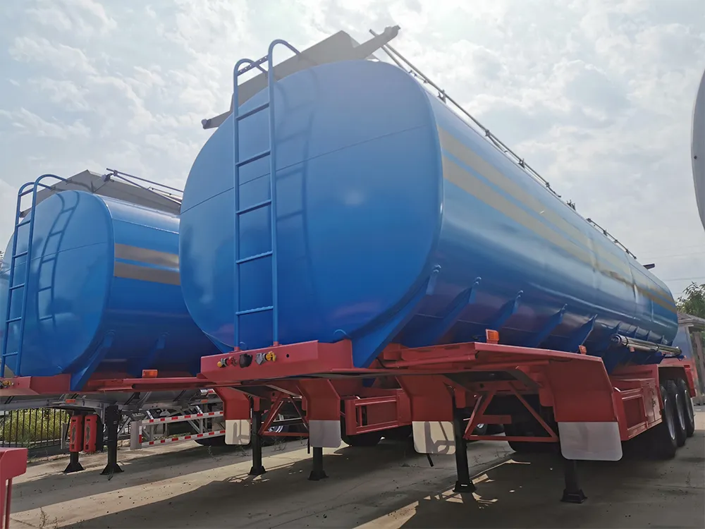 Carbon Steel Fuel Tank Semi Trailer