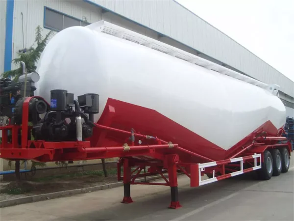 Dry Powder Flour Bulker Tank Semi Trailer