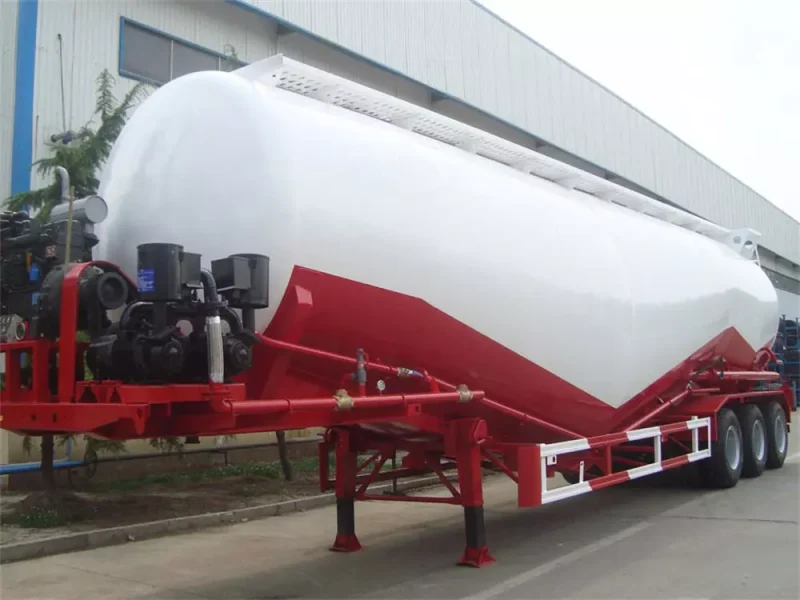 Dry Powder Flour Bulker Tank Semi Trailer
