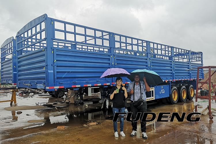 Fence Bulk Cargo Semi Trailer