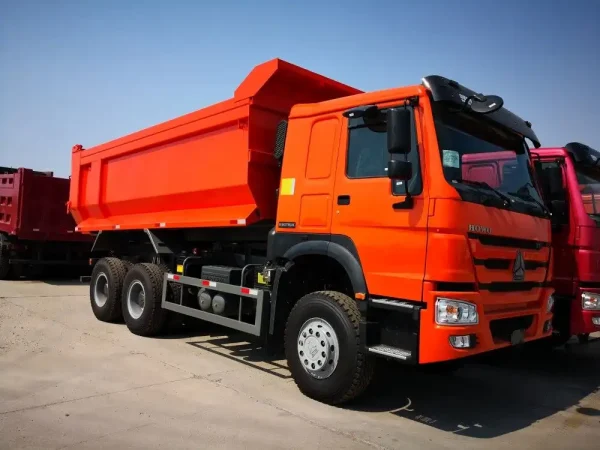 HOWO 10 Wheelers U Shape Dump Truck