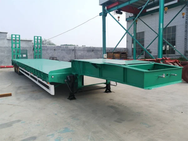 Triaxle Low Bed Trailer For Sale
