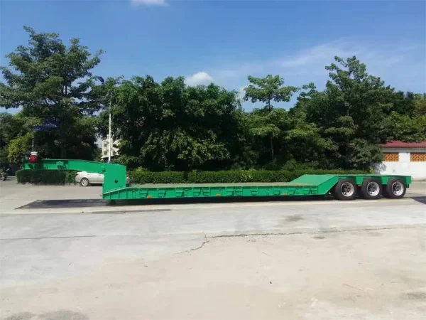 Hydraulic Folding Gooseneck Trailer For Sale