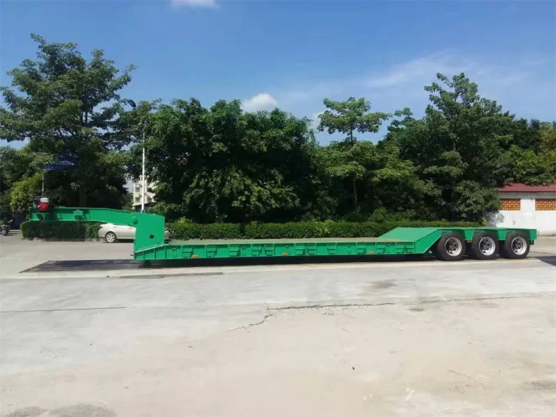 Hydraulic Folding Gooseneck Trailer For Sale