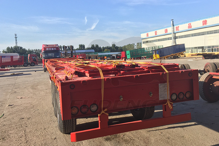 3 axles dropside sidewall cargo semi trailer