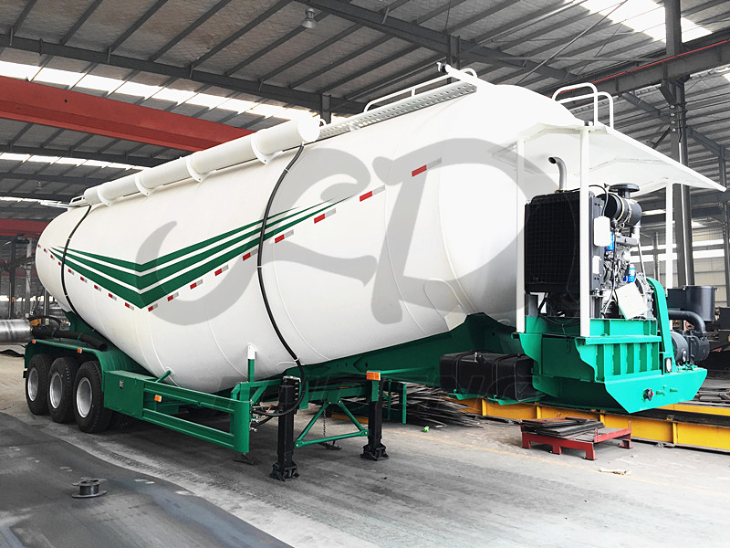 Triaxle 40Cubic Meters Cement Tanker Trailer