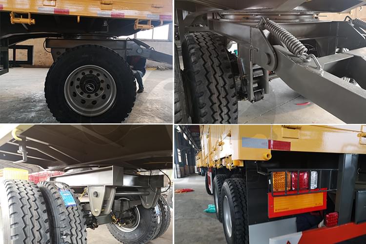 3 Axle Fence Bulk Cargo Full Trailer