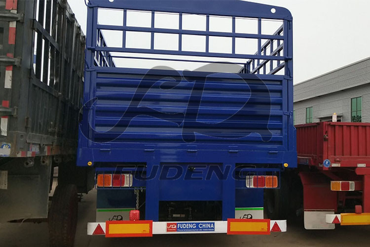 60T Dropside Fence Loose Cargo Trailer