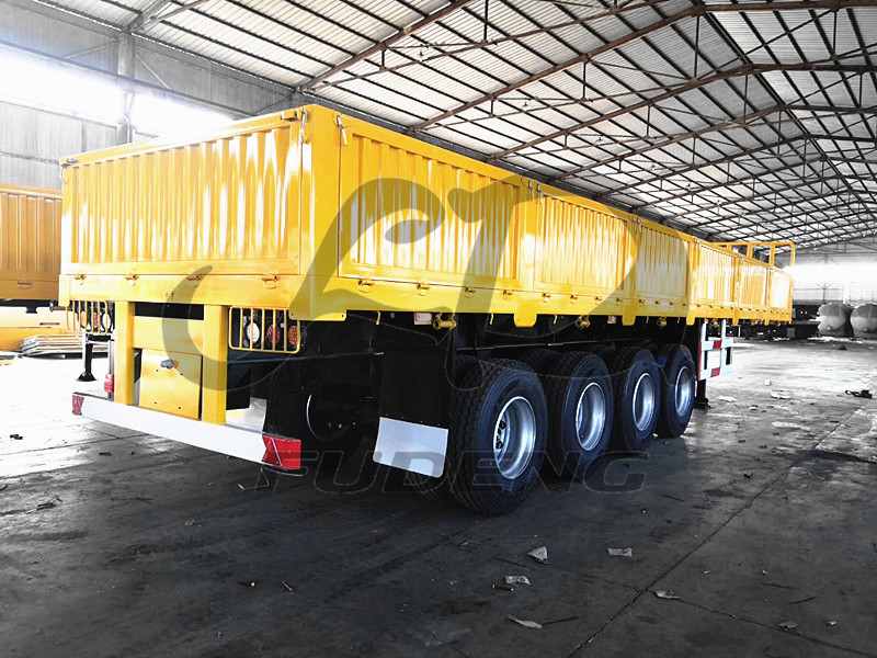 80Tons Dropside Semi Trailer