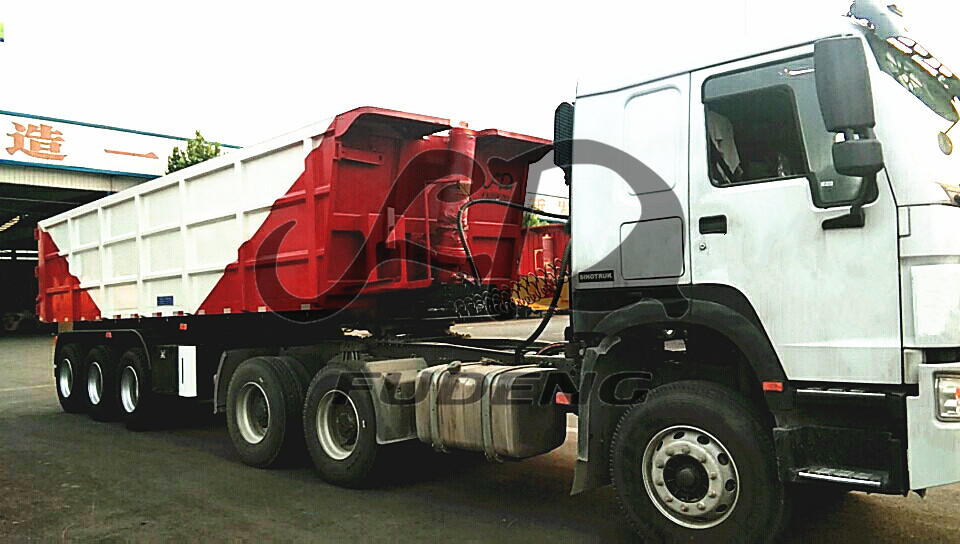 3 Axle Tipper Trailer For Sale