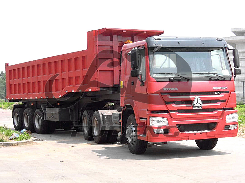 30CBM Dumping Trailer For Sale
