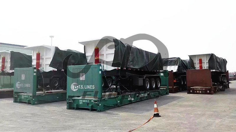 30CBM Dumping Trailer For Sale