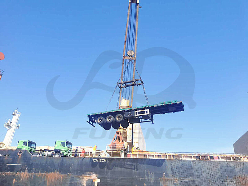 40FT Container Fence Cargo Semi Trailer