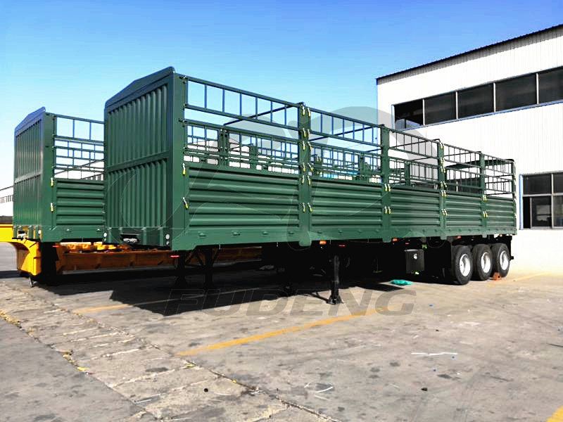 40FT Container Fence Cargo Semi Trailer