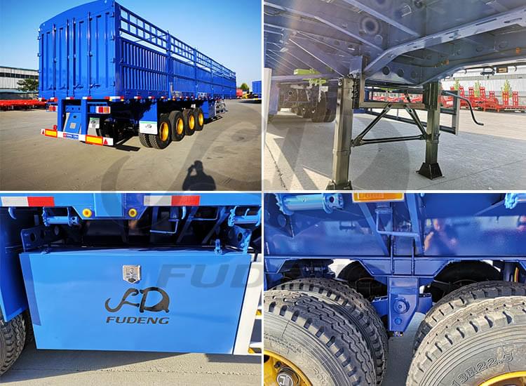 Fence Bulk Cargo Semi Trailer