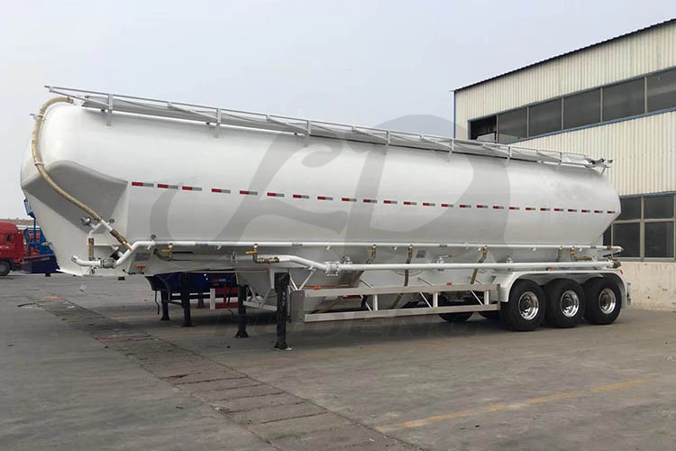 Grain flour dry powder tank semi trailer