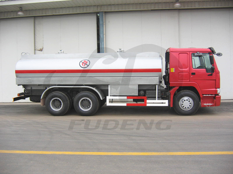 fuel tanker truck