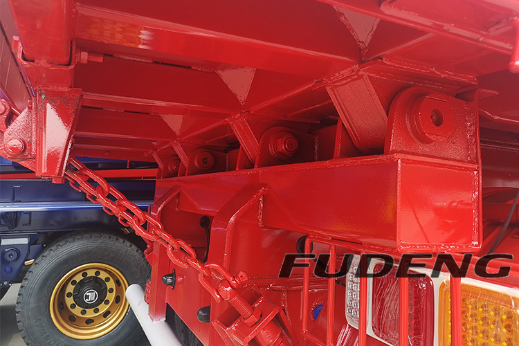 3 Axle 50T Square Dump Trailers