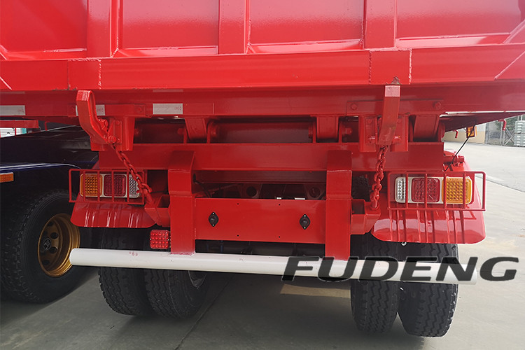 3 Axle 50T Square Dump Trailers