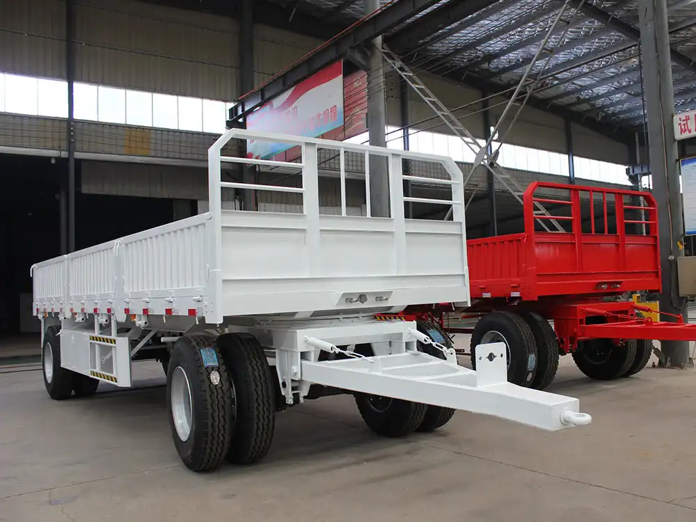 Side Wall Drawbar Trailer