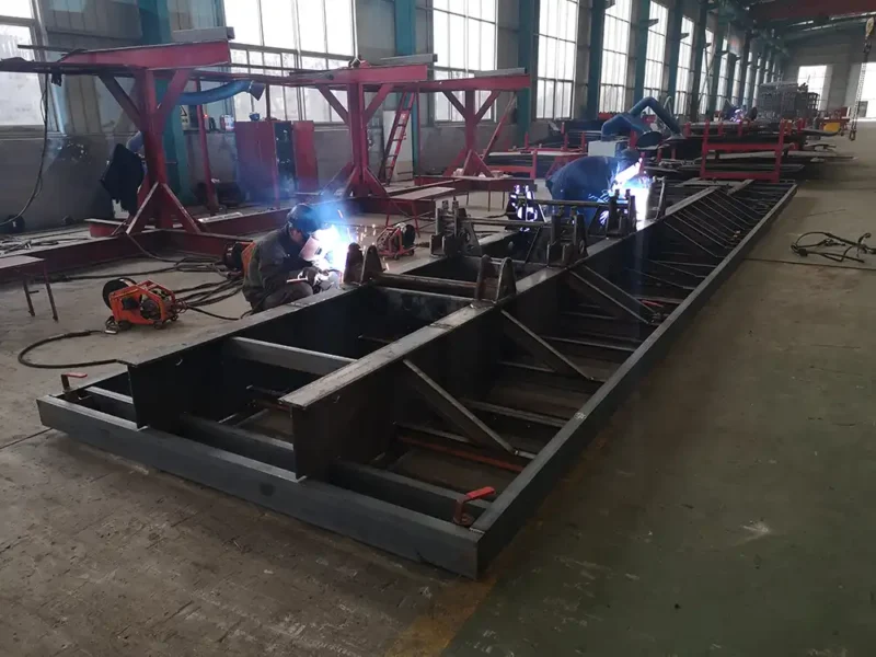 3 axles 40 FT Flatbed Trailer