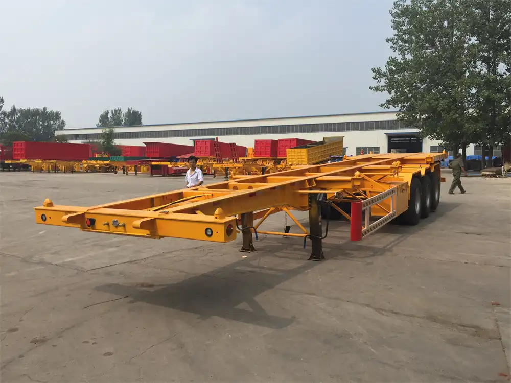 Tri Axle Skeletal Trailer for Sale