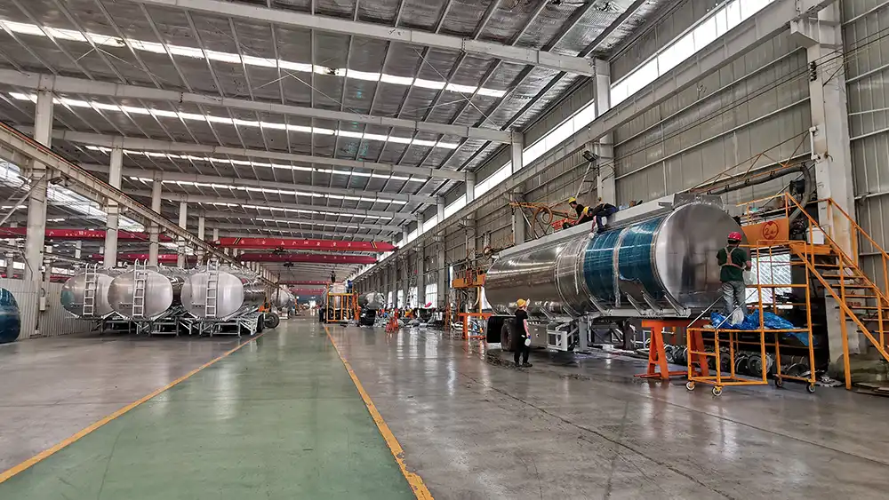 Tanker Trailer Production Workshop