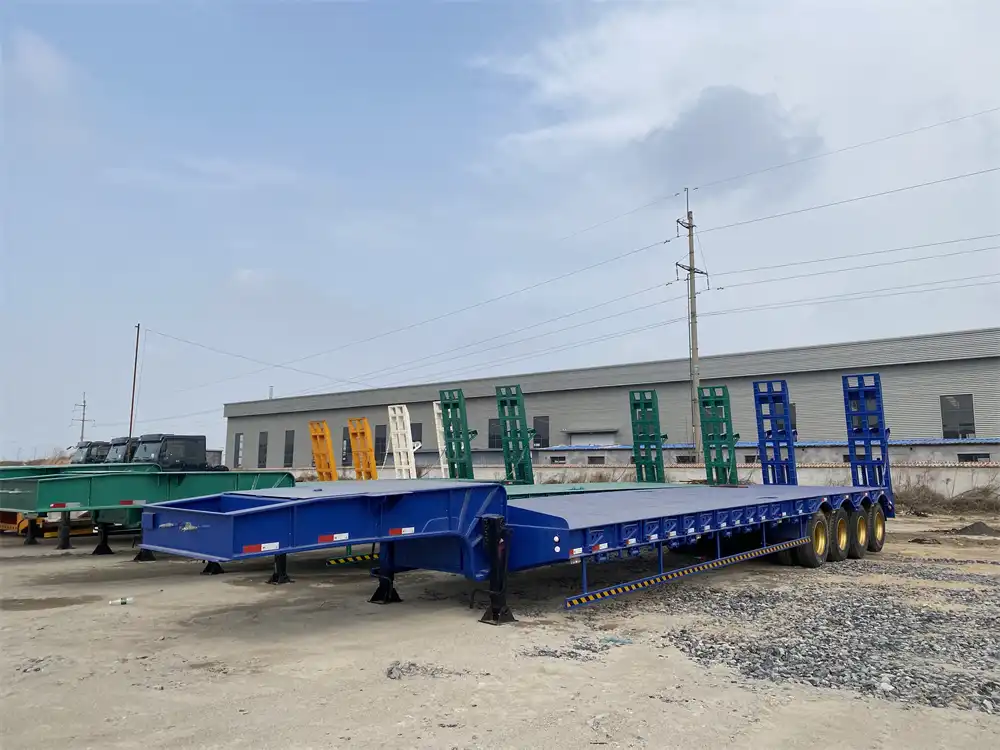 How To Transport Heavy Equipment Using A Lowbed Trailer
